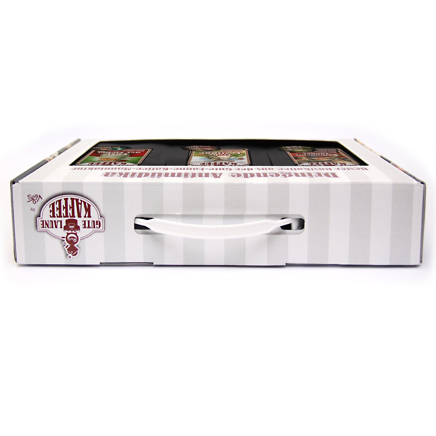 Kaffee Handtasche 3x250g feinster Espresso Weihnachts-Edition Frohe Festtage