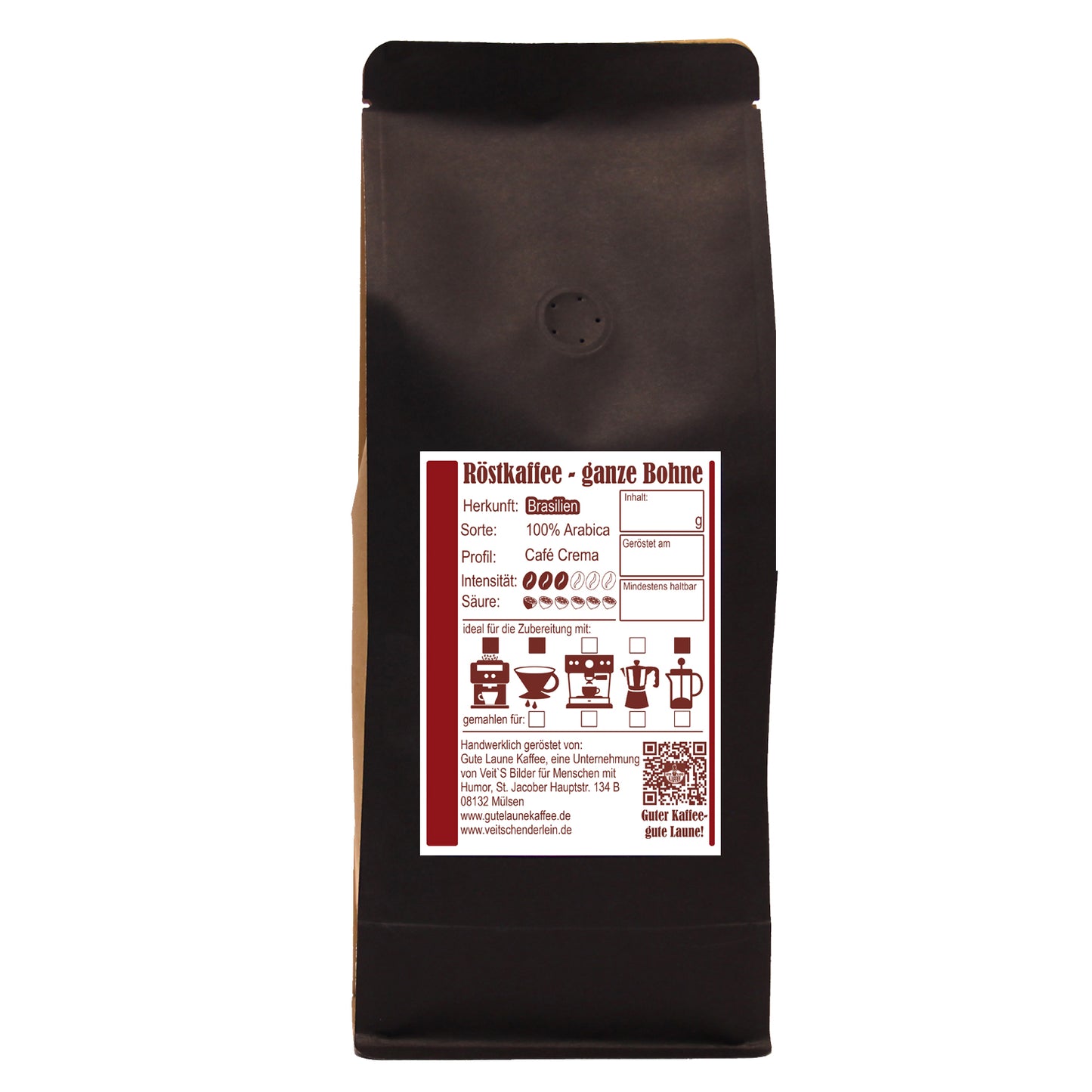 Brasilien, Cafè Crema, Filterkaffee