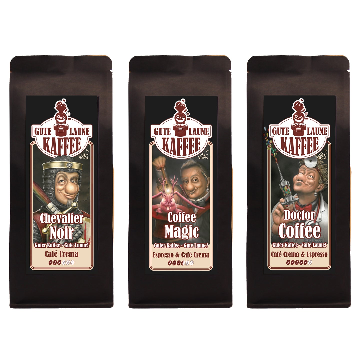 Kaffee Handtasche Café Crema Mischung 2
