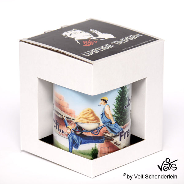 Durchhalte Kaeffchen Sparpaket 500g Kaffee und Original Veit`S - Tasse