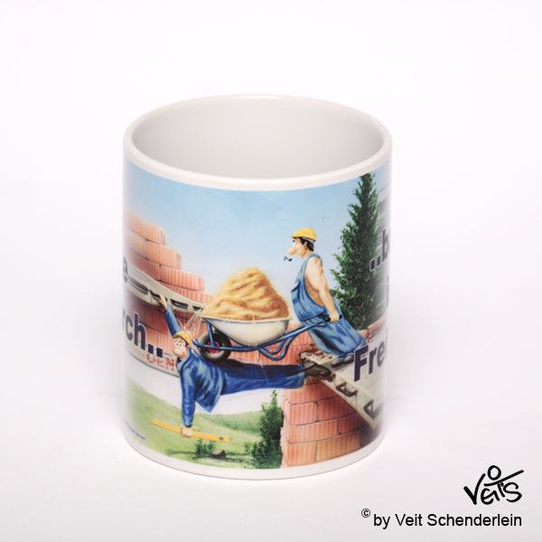 Durchhalte Kaeffchen Sparpaket 500g Kaffee und Original Veit`S - Tasse