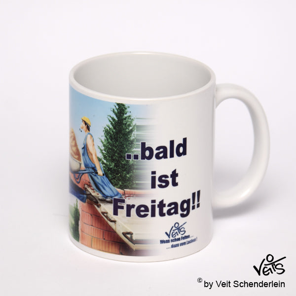 Durchhalte Kaeffchen Sparpaket 500g Kaffee und Original Veit`S - Tasse