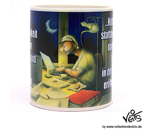 Motivations Käffchen Sparpaket 500g Kaffee und Original Veit`S - Tasse