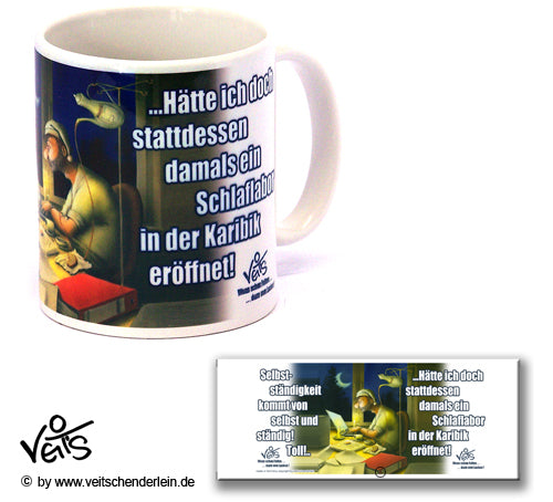 Motivations Käffchen Sparpaket 500g Kaffee und Original Veit`S - Tasse