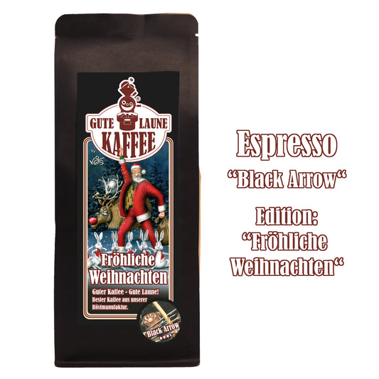 Gute Laune Espresso Weihnachtsedition Fröhliche Weihnachten