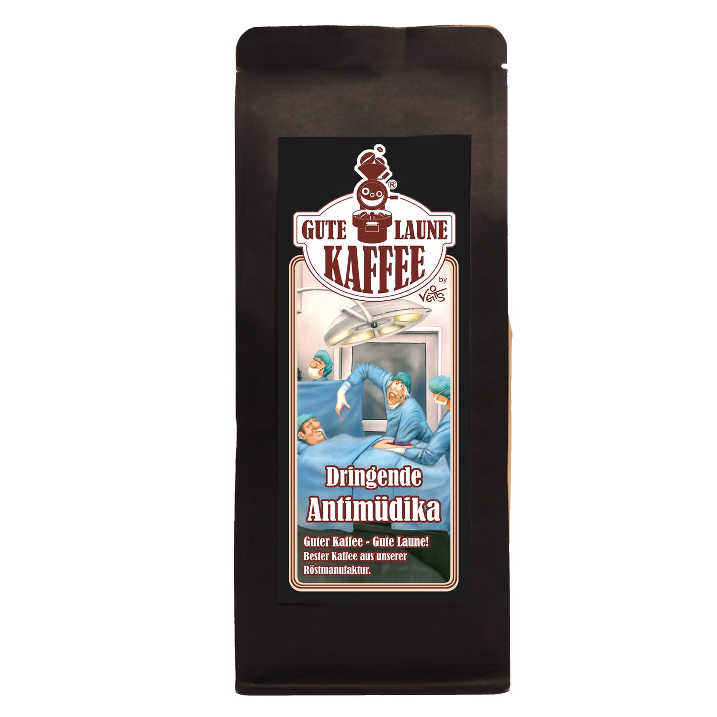 Dringende Antimuedika, Espresso, Cafe Crema, Filterkaffee