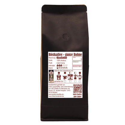 Chevalier Noir, Cafe Crema, Filterkaffee