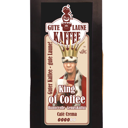 Coffee King, Cafè Crema, Gute Laune Kaffee, Brasilien