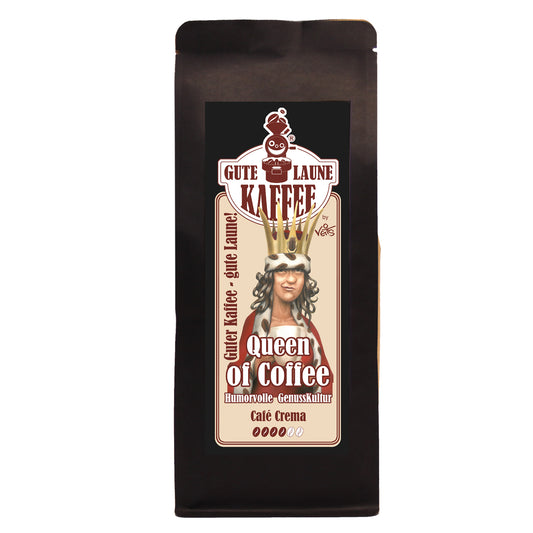 Coffee Queen, Cafè Crema, Gute Laune Kaffee, Brasilien