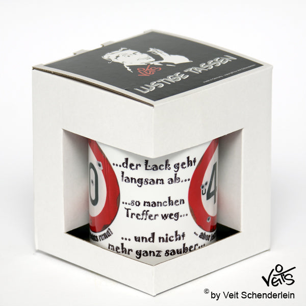 40. Geburtstag, für Sie Sparpaket 500g Kaffee und Original Veit`S - Tasse