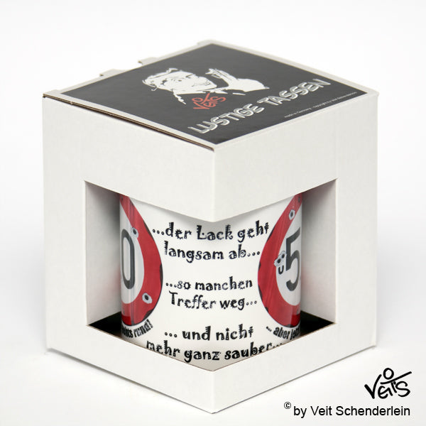 50. Geburtstag, für Sie Sparpaket 500g Kaffee und Original Veit`S - Tasse