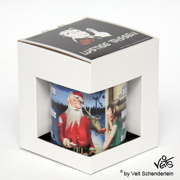 Achtung Weihnachten Sparpaket 500g Kaffee und Original Veit`S - Tasse