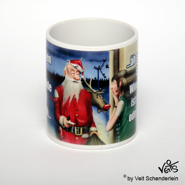 Achtung Weihnachten Sparpaket 500g Kaffee und Original Veit`S - Tasse