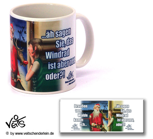 Achtung Weihnachten Sparpaket 500g Kaffee und Original Veit`S - Tasse