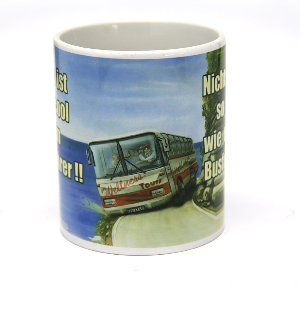 Tassen, Kaffeebecher, Kaffeetassen, Veit`S Gute Laune Tassen Busfahrer / Busreise