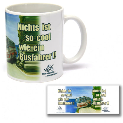 Tassen, Kaffeebecher, Kaffeetassen, Veit`S Gute Laune Tassen Busfahrer / Busreise