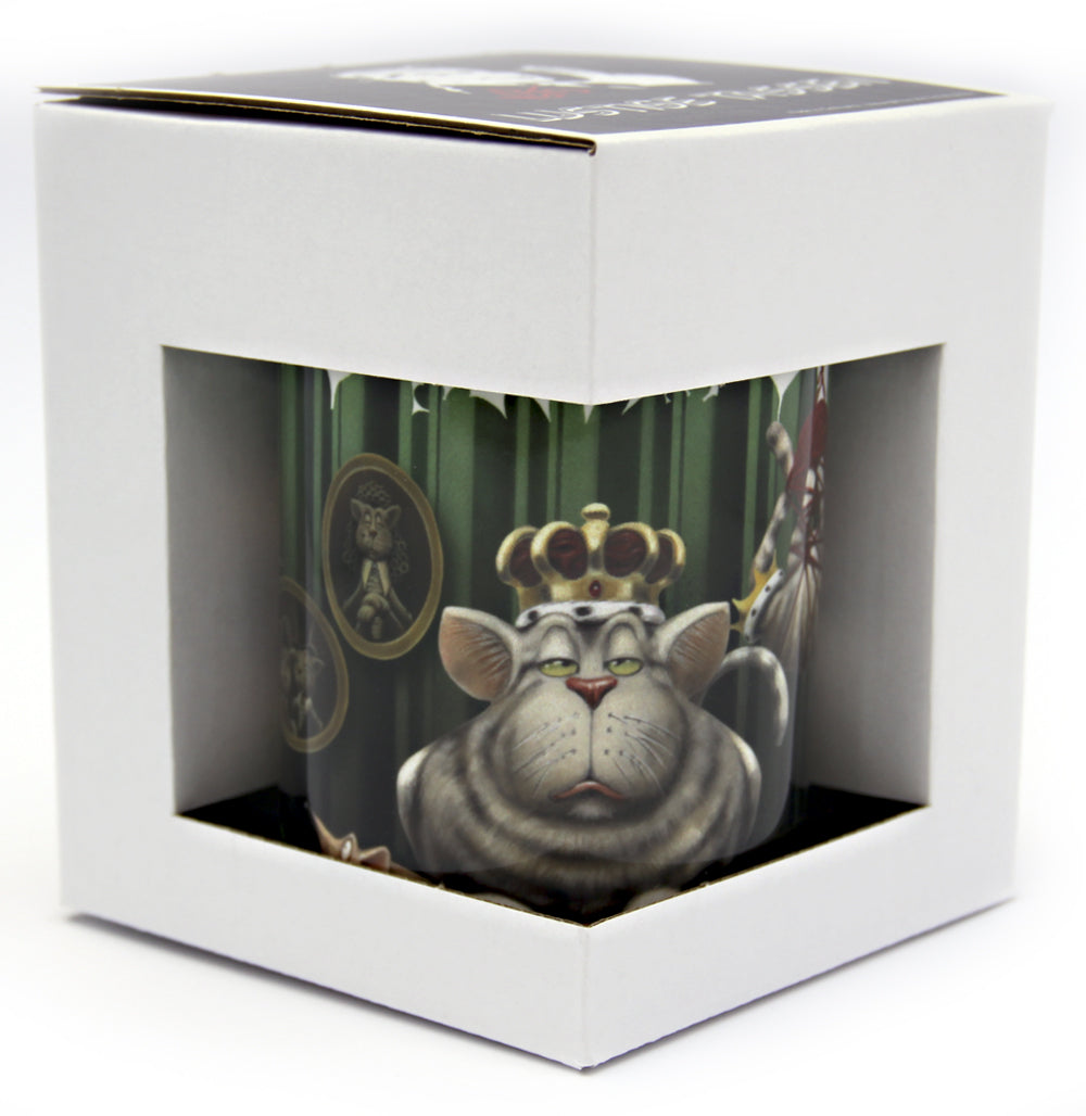 Tassen, Kaffeebecher, Kaffeetassen Veit`S Gute Laune Tasse "Royal Silly Cats"