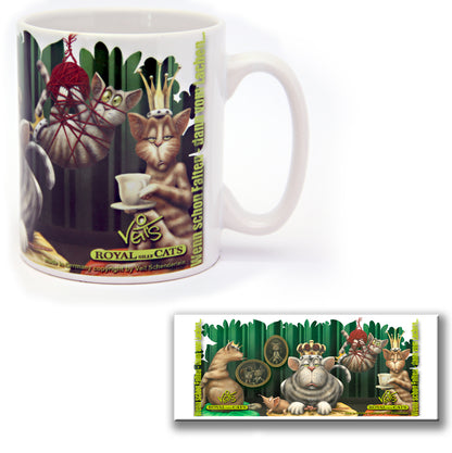 Royal silly Cats Sparpaket 500g Kaffee und Original Veit`S - Tasse